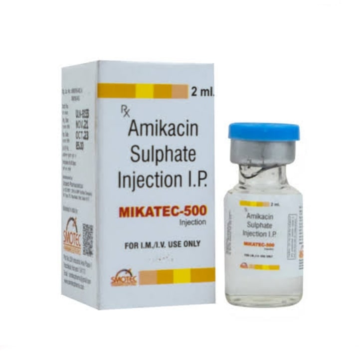 Amikacin 500 mg/2ml Injections | Uses | Best Price