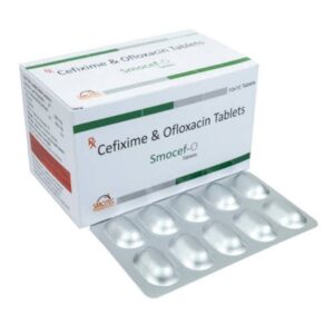 Cefixime 200mg+Ofloxacin 200mg Tablet | Uses | Best Price