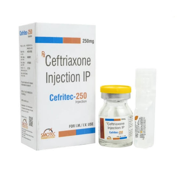 Ceftriaxone Sodium Ip 250mg Injection | Use | Best Price