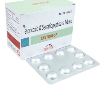 Etoricoxib 60Mg + Serratiopeptidase 10mg Tablets | Best Price | Uses