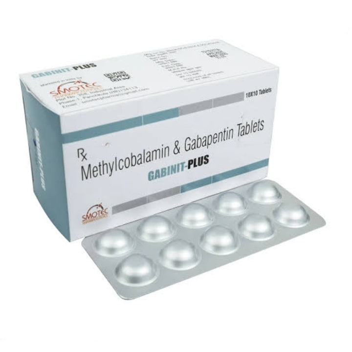 Gabapentin 100mg + Methylcobalamin 500mcg Tablet | Uses | Best Price