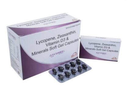 Lycopene 10% 1000mcg + Selenium 35mcg +Zinc 3mg + Manganese 2mg + lodine 100mcg +Copper 500mcg + Multivitamins10ml Syrup/Softgel Capsule | Uses | Best Price