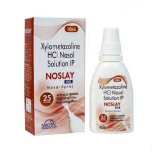 NOSLAY-KID Xylometazoline Hcl 0.3%w/v+ Benzalkonium Chloride Solution 0.02% w/v Nasal Drop | Uses | Best Price