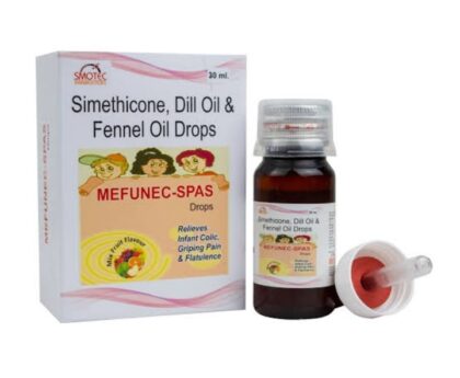 Simethicone 40mg+ Dill oil 0.005ml + Fennel oil 0.0007ml Drop | Uses | Best Price