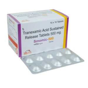 Tranexamic Acid 500 mg Sustained Release Tablet | Uses | Best Price