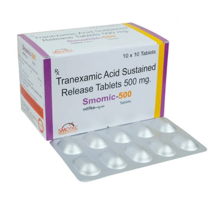 Tranexamic Acid 500 mg Tablet | Uses | Best Price